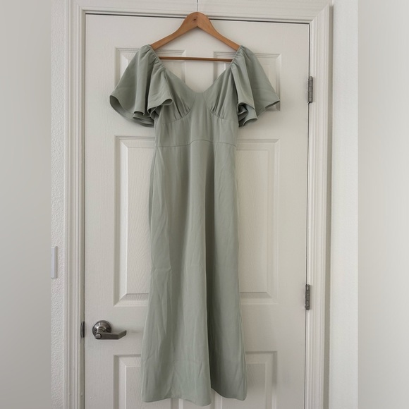 Love Bonito Flutter Sleeve Dress size 4 - Picture 5 of 7